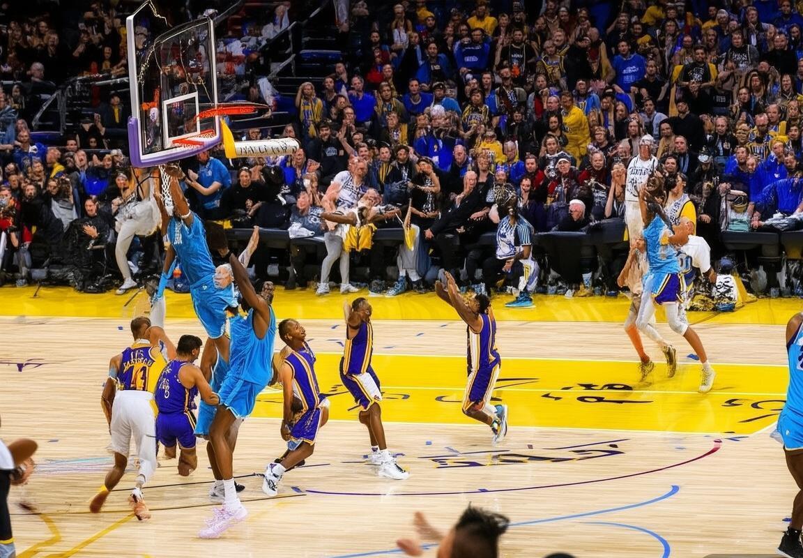 2019湖人黄蜂巅峰对决：激情篮球艺术盛宴回顾